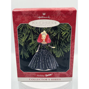 Hallmark Keepsake Ornament Holiday Barbie Collector's Series 1998 NEW IN BOX